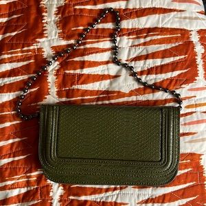 NWT Green Zara beaded strap purse